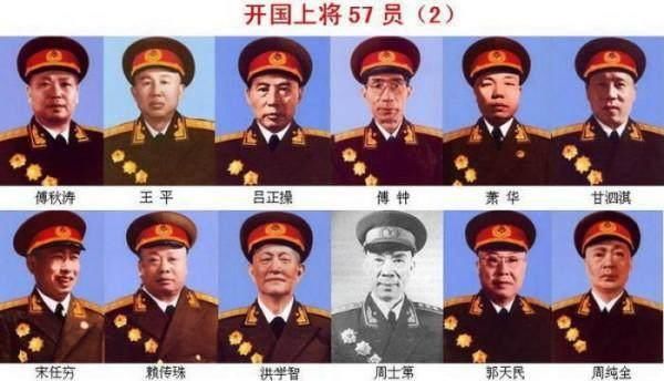十大元帅、十大大将、开国上将各省数量排行榜