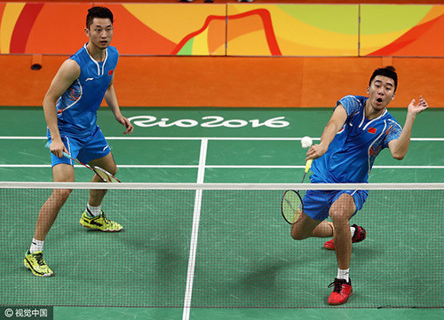 柴飚洪炜憾负 中国羽毛球男双里约遇到卫冕危机 柴飚洪炜憾负 中国羽毛球男双里约遇到卫冕危机
