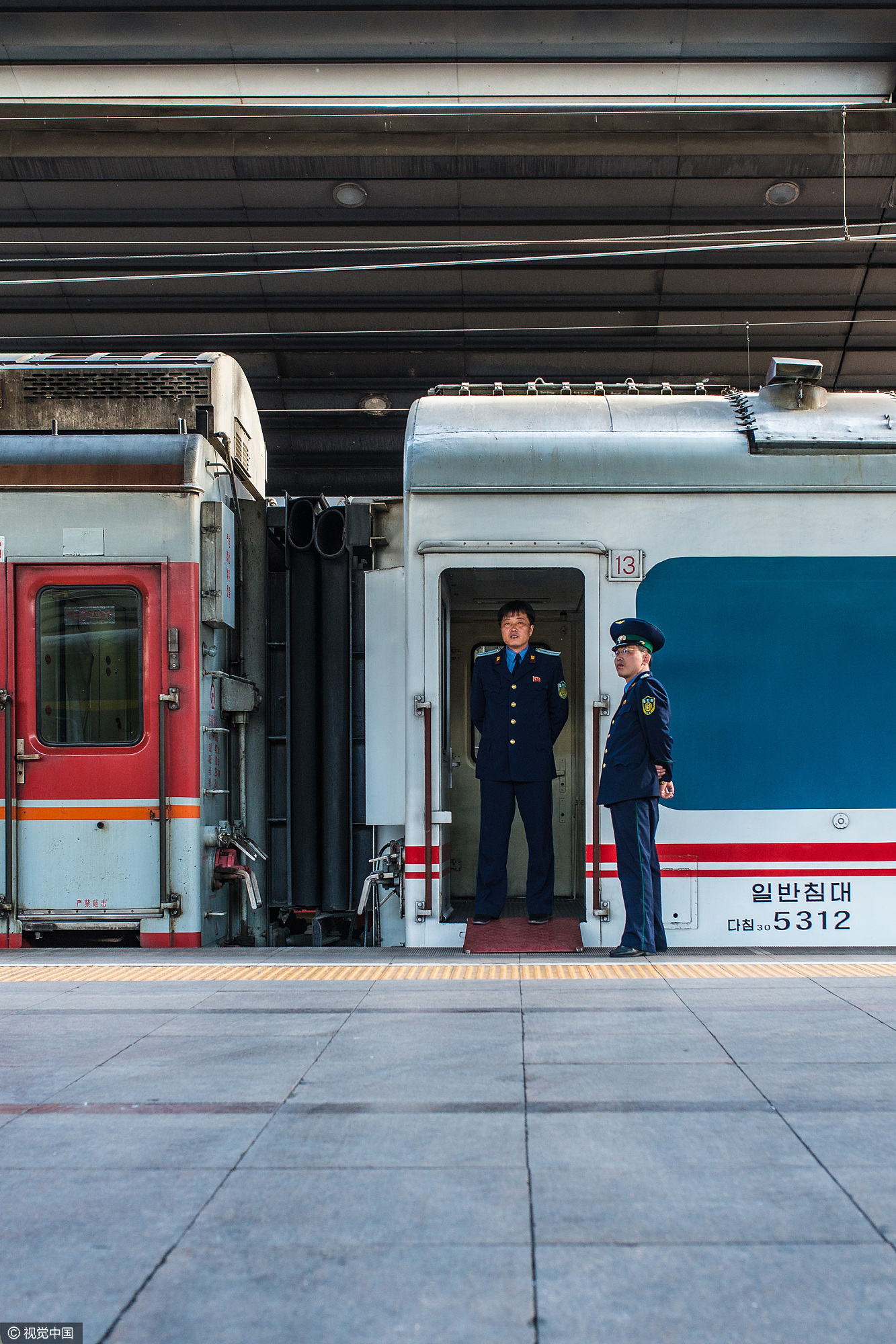 从北京到平壤你只需一列穿越鸭绿江的国际列车