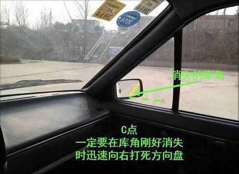 倒车入库图解详细说明:倒车入库100%成功(技