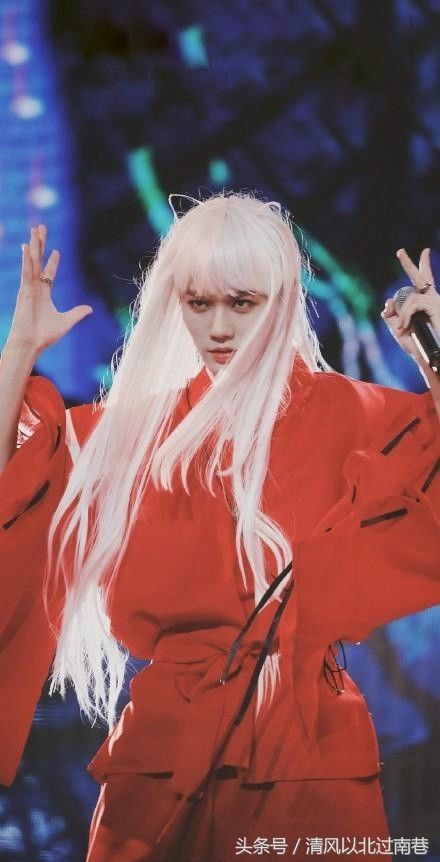 Ninepercent粉丝见面会大玩cosplay,乐华三子穿