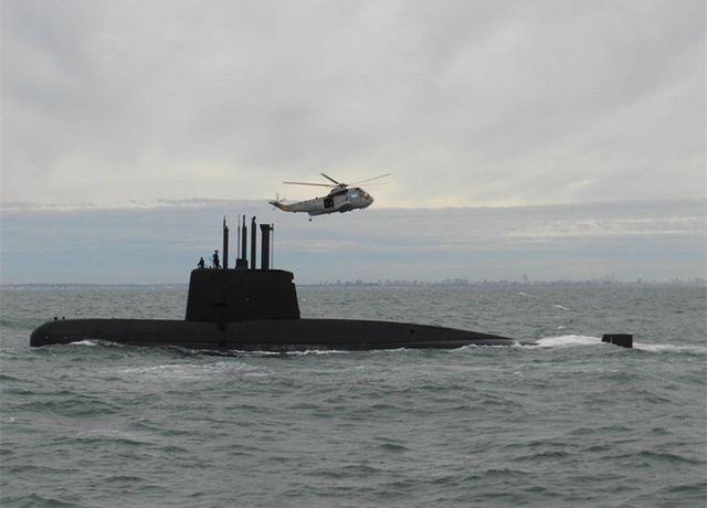 "圣胡安号"为阿根廷三艘潜艇之一