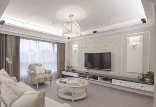 石膏线用途多 做电视背景墙美哭了