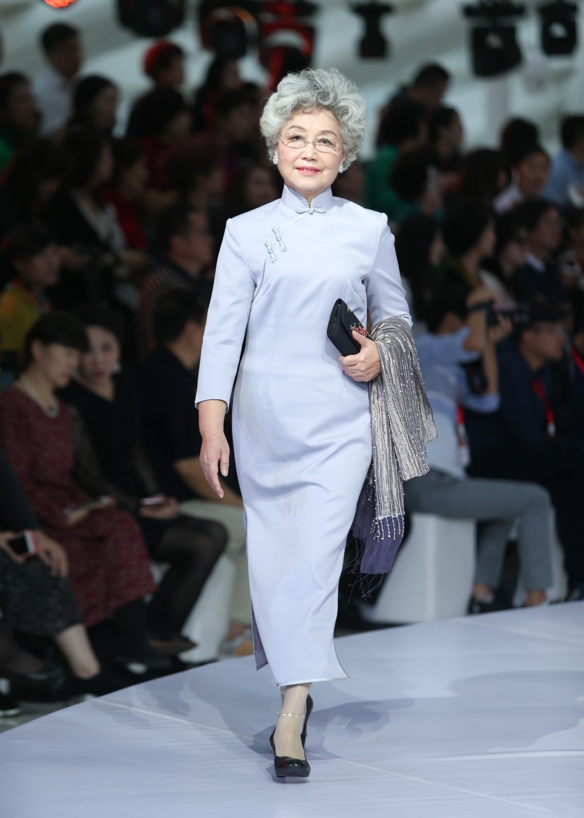 北京市第五届老年节开幕 登台模特最高龄的已有87岁
