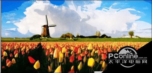 windows7系统使用PS软件将照片变成油画效果