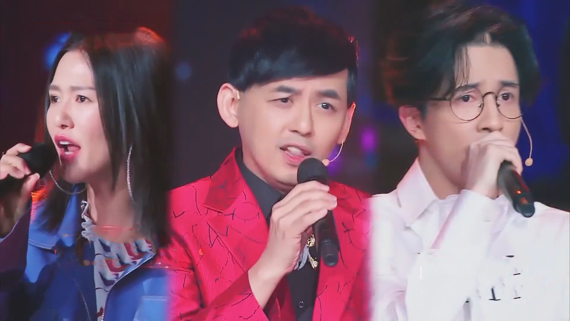 评审团三人齐心协力 深情献唱《我们的爱》 评审团三人齐心协力 深情献唱《我们的爱》