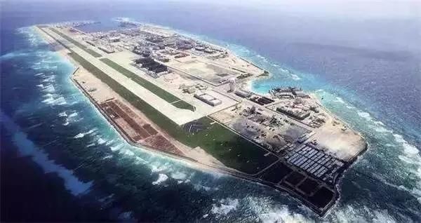 南海美济岛吹沙填海已经有了雏形,堪比夏威夷