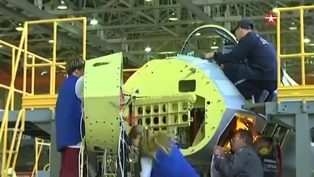 俄苏-57战机进入批量生产线