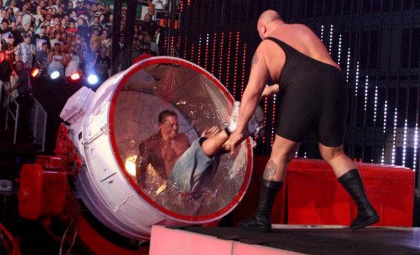 WWE到底是真打还是假打?话不多说看图!