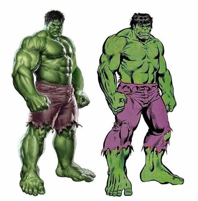 《复仇者联盟》电影人物与漫画原型大对比,你