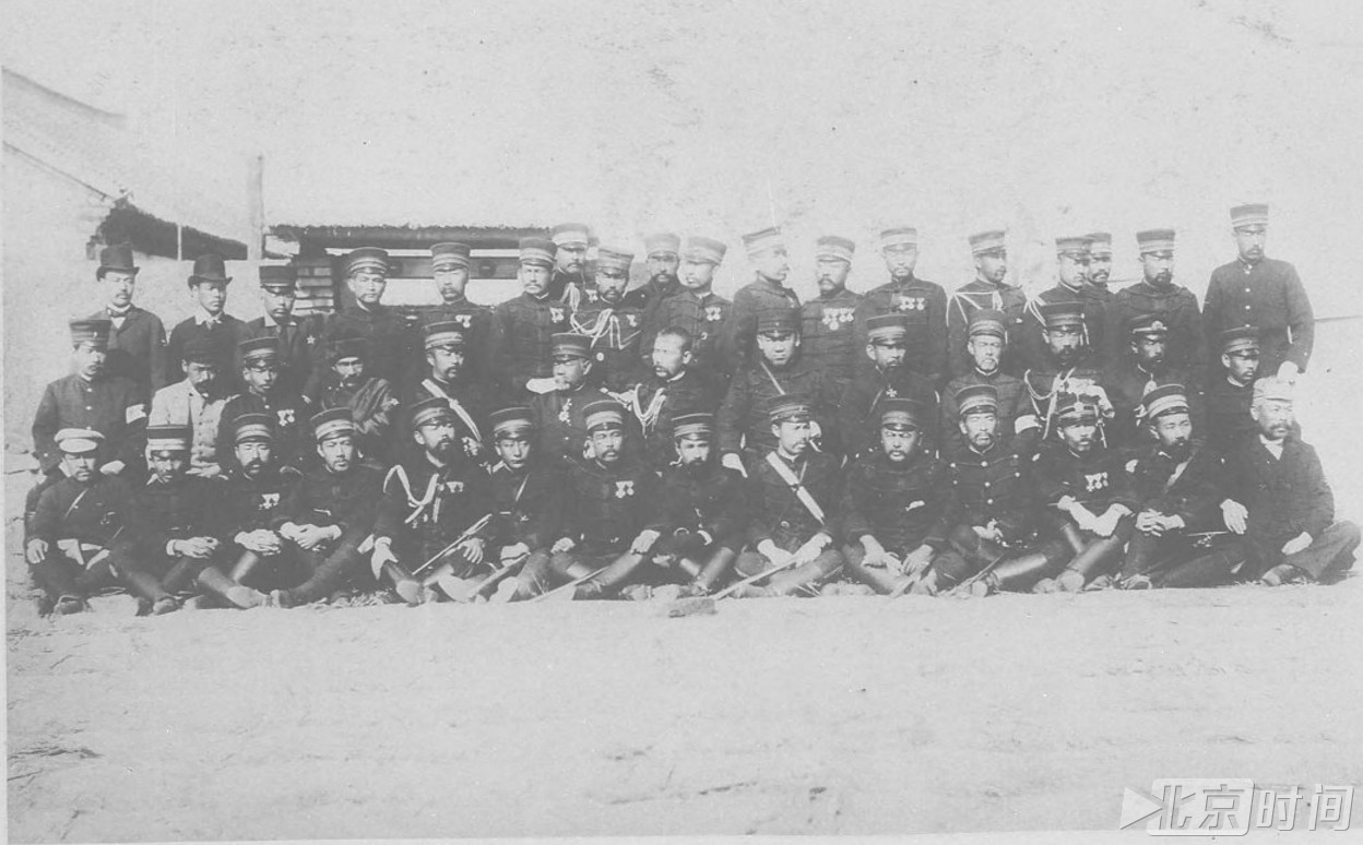 日军镜头里的甲午战争 占旅顺后办庆功宴 日军镜头里的甲午战争 占旅顺后办庆功宴