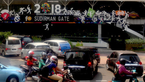 亚运会初印象:忙而不乱的雅加达,笑嘻嘻的印尼
