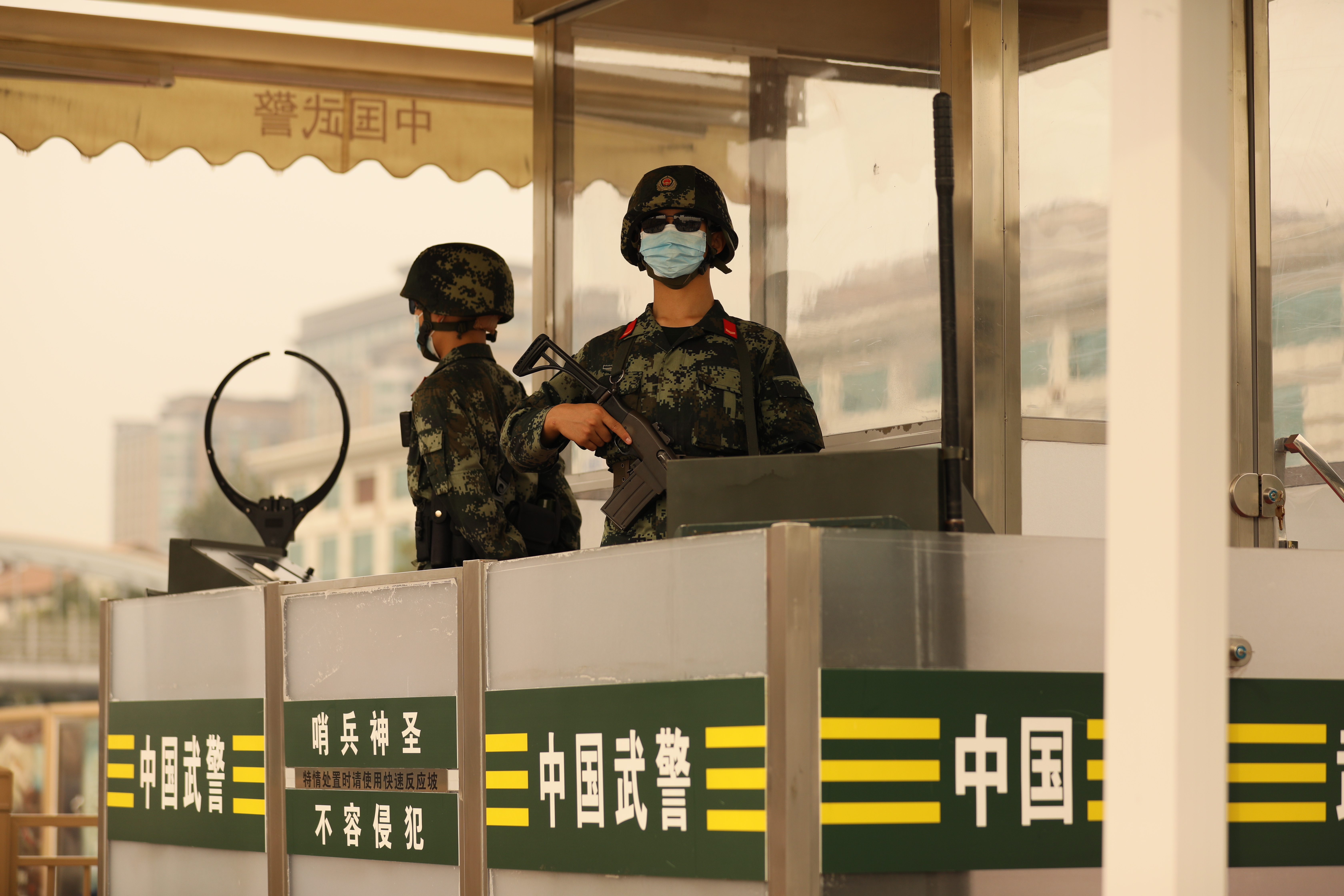 为维护好国庆假期出行秩序和旅客安全,武警北京总队执勤第二支队强化