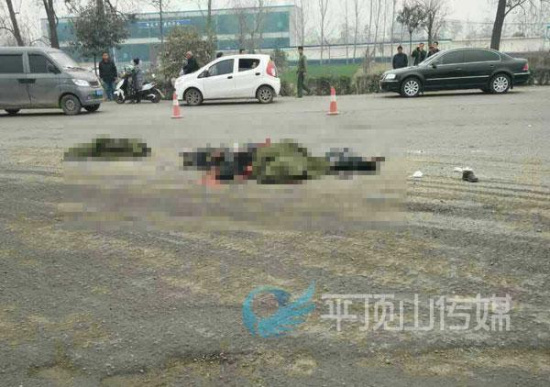 河南郏县一路口发生惨烈车祸致4人身亡