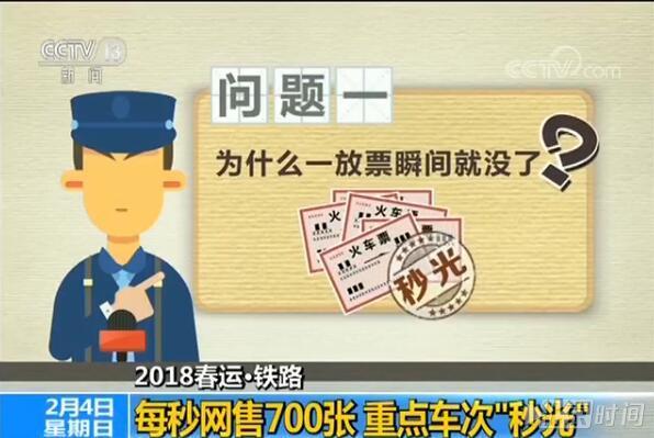 【2018春运·铁路】火车票为何“秒光”？