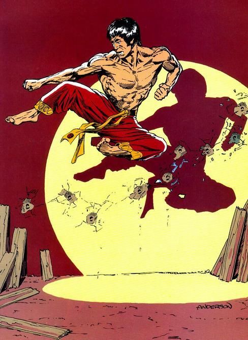 漫威当中塑造的"中国"超级英雄,李小龙也被融入