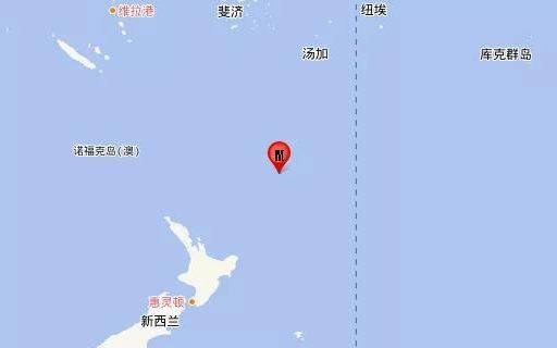 新西兰克马德克群岛6小时后再发生地震 这次是6.2级