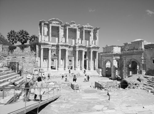 土耳其古以弗所，图书馆竟然暗通红灯区!