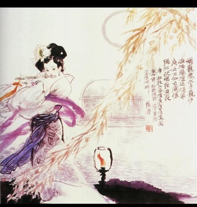 杜牧诗句说:商女不知亡国恨隔江犹唱后庭花,后