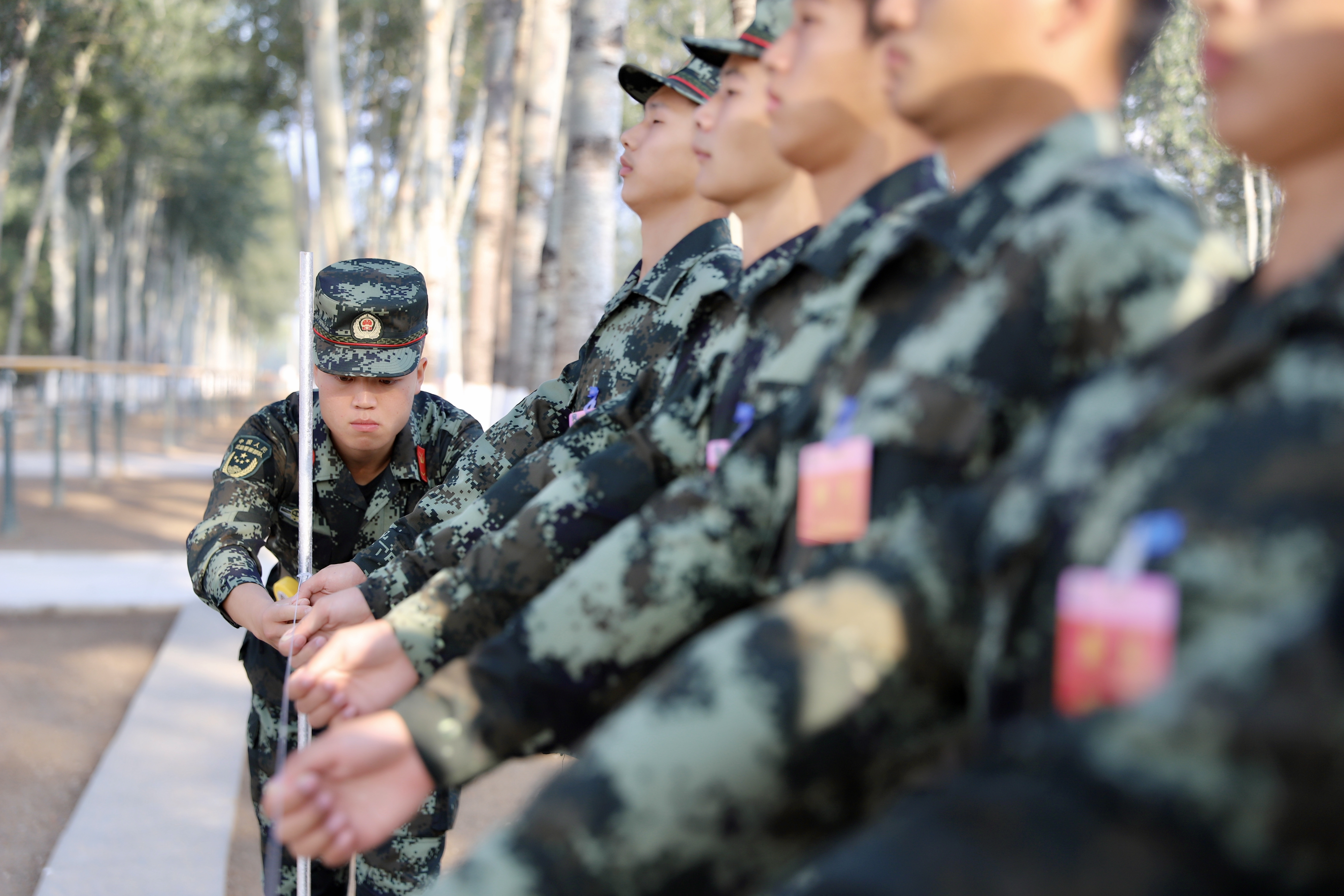 武警新兵写家书 揭秘自己是如何一步步脱变的