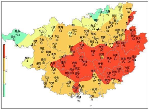 广西2018年5月份农业气象(旬)月报