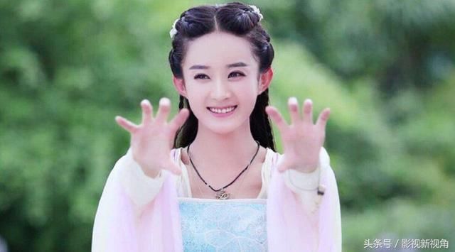 赵丽颖施展法术时常用的手势,碧瑶最美,玉无心
