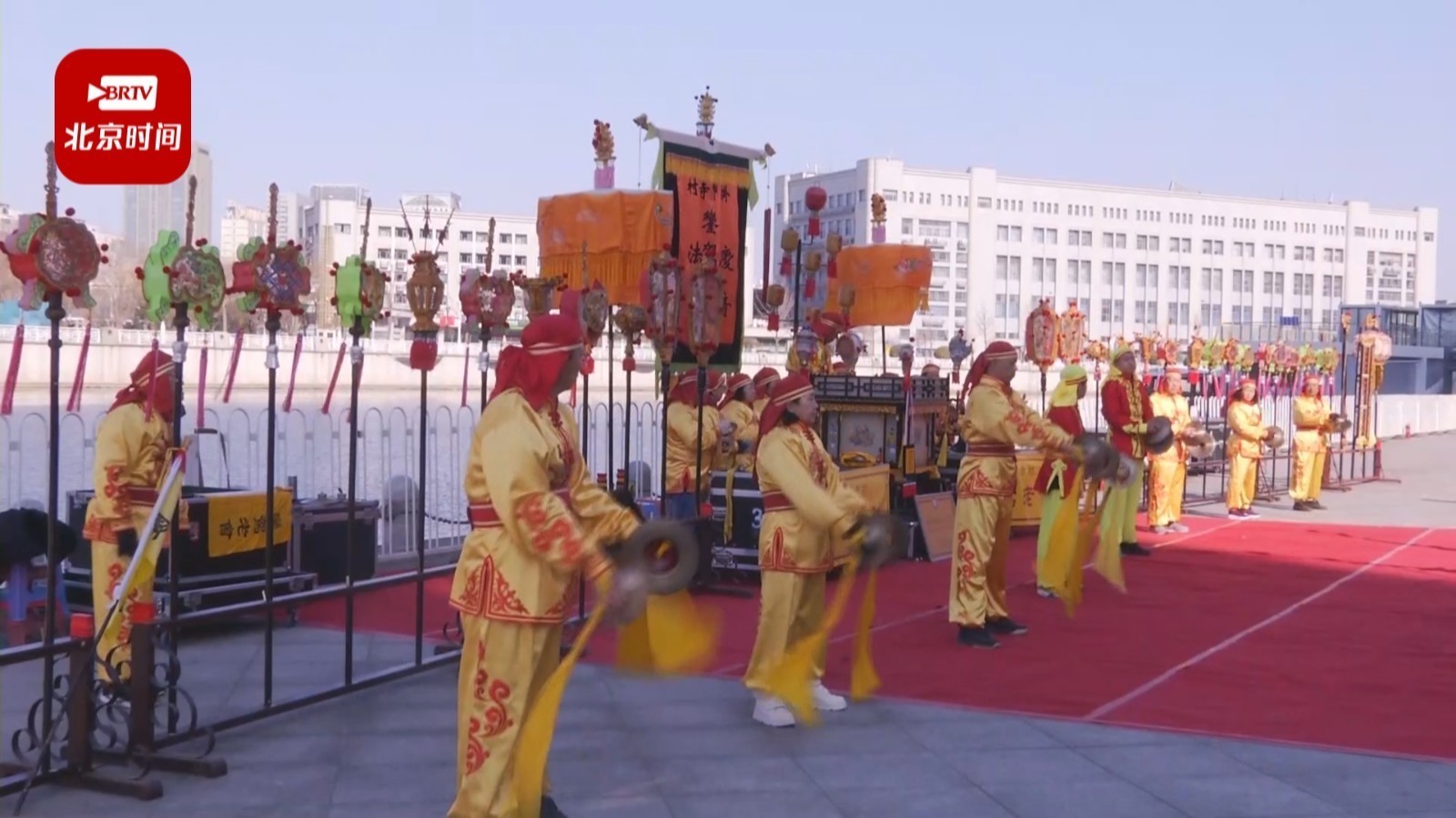 欢乐京津冀｜​鼓点声声送祝福 津门非遗过大年