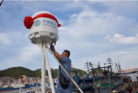 卫星通信站上移动通信主舞台