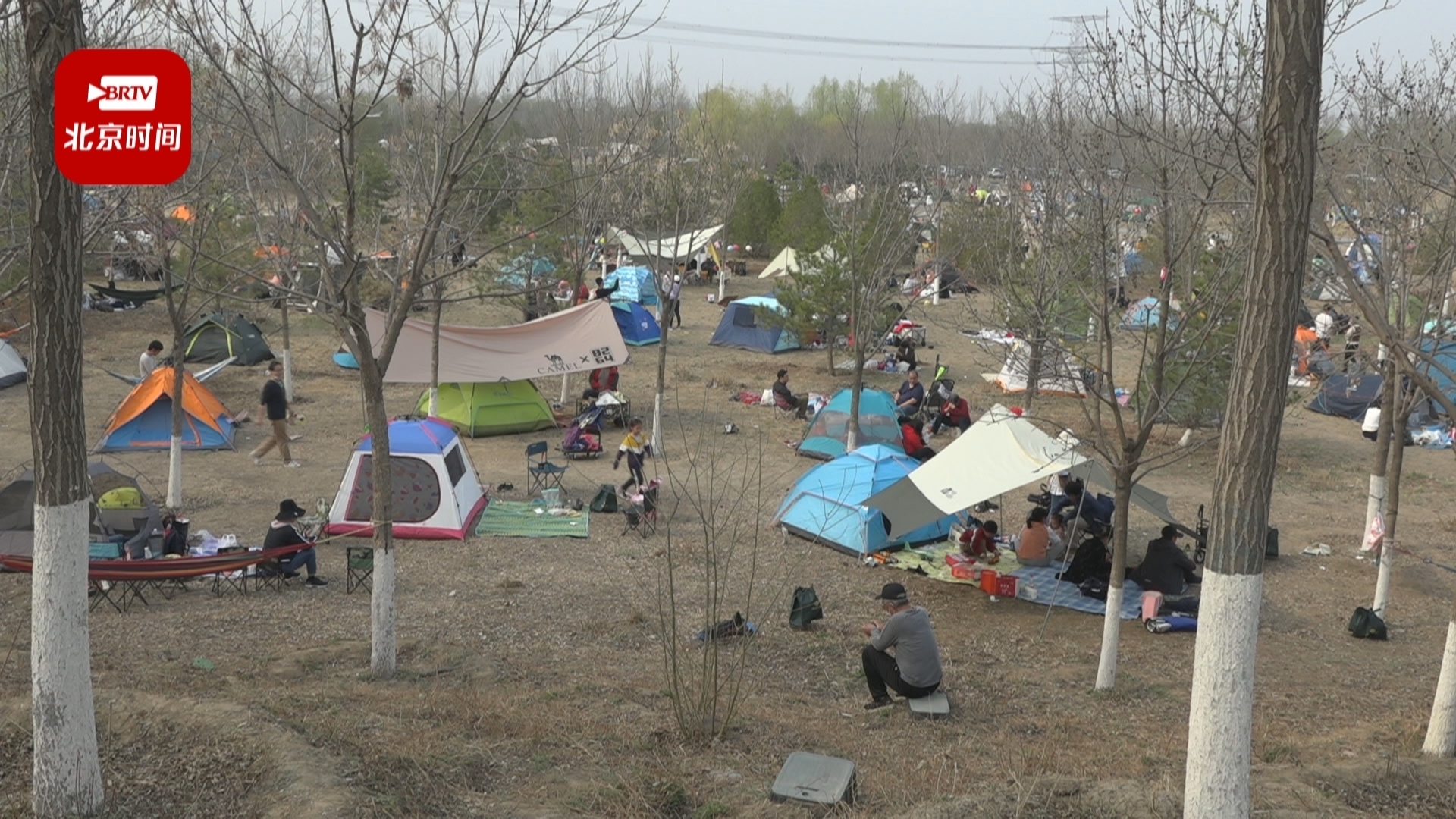 温榆河公园3万平方米帐篷营地开放