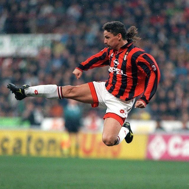 巴乔AC米兰生涯进球和出场数据最全记录顺祝