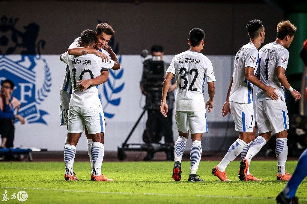 2018中超联赛第7轮 广州富力2-4山东鲁能泰山