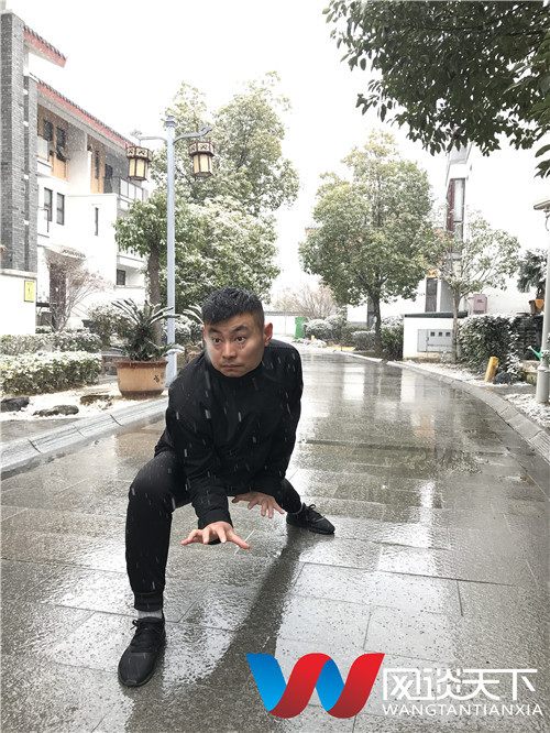 2019年1月9号何伟雪中习武有感