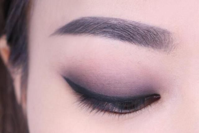 欧美风单眼皮烟熏妆,真的把眼睛放大了N倍