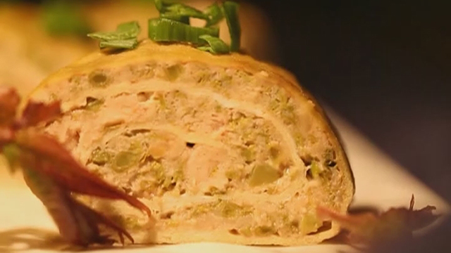 《快乐生活一点通》20180504可口的香椿鸡肉卷