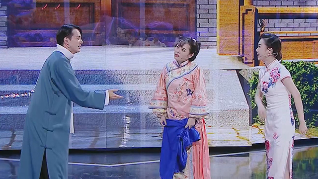 《跨界喜剧王》20181006李菁反串喜剧版《娘道》讲述母爱的伟大