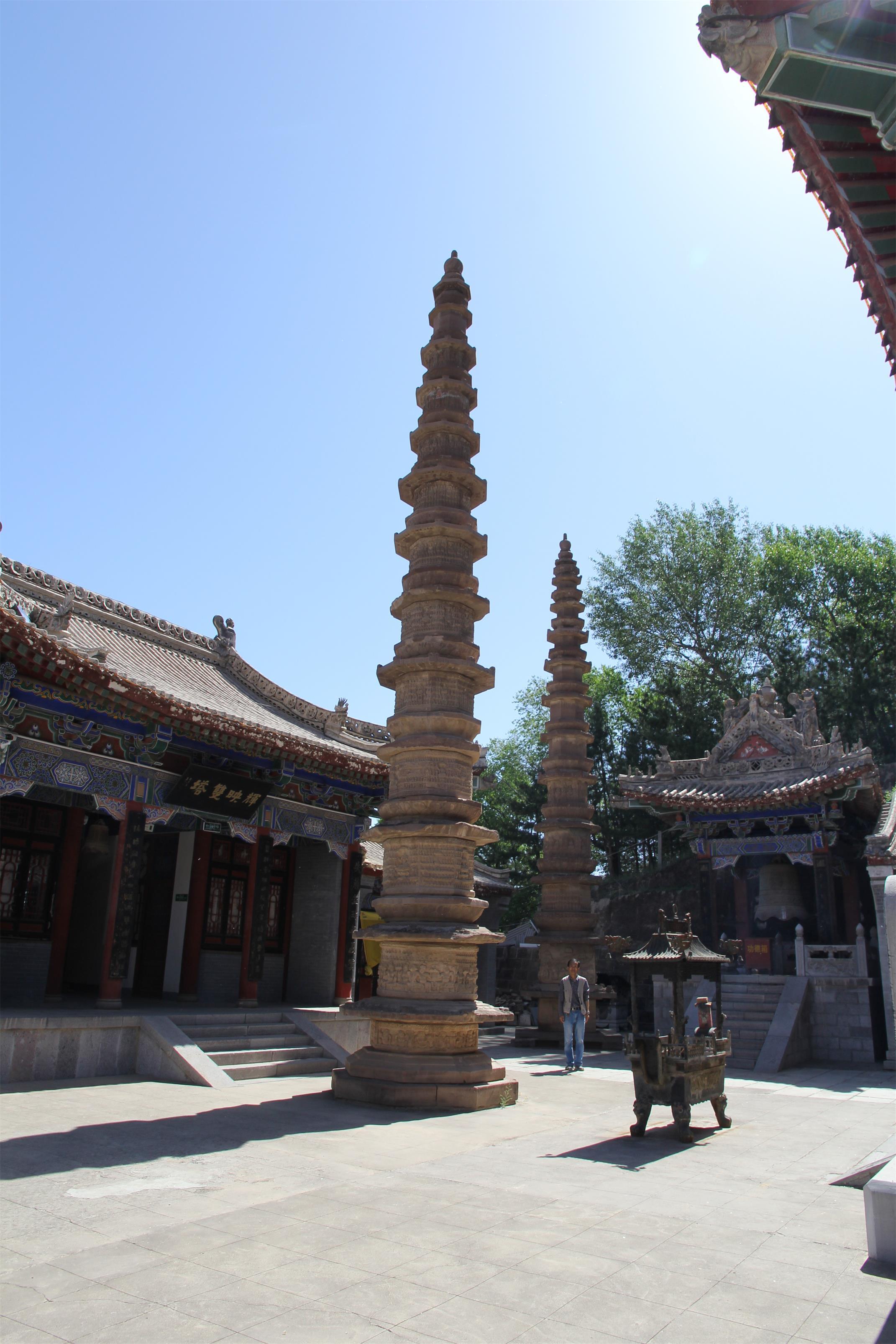 双塔寺——华池姊妹双塔