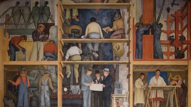旧金山艺术学院的迭戈·里维拉壁画将获修复