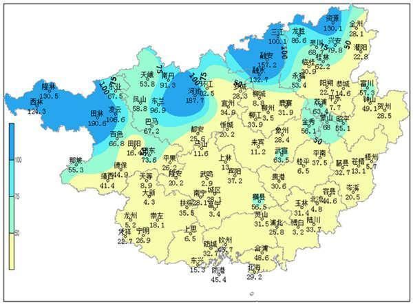 广西2018年5月份农业气象(旬)月报