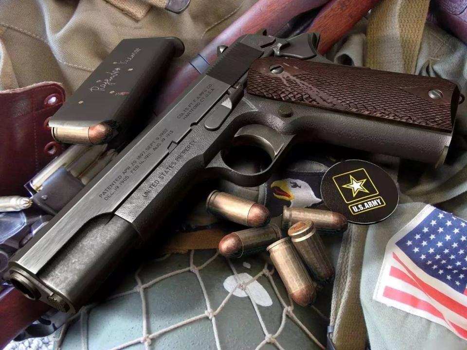 6张动图，带你看懂柯尔特M1911手枪的工作原理