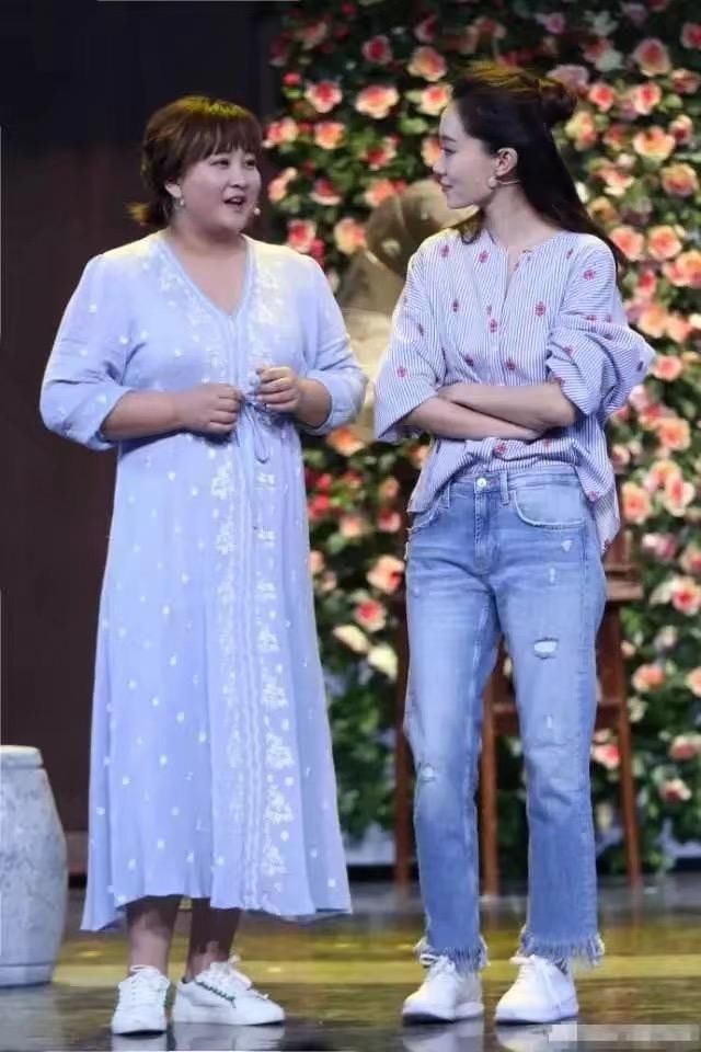 谁说胖女孩就不能穿裙子?贾玲体重超140斤穿