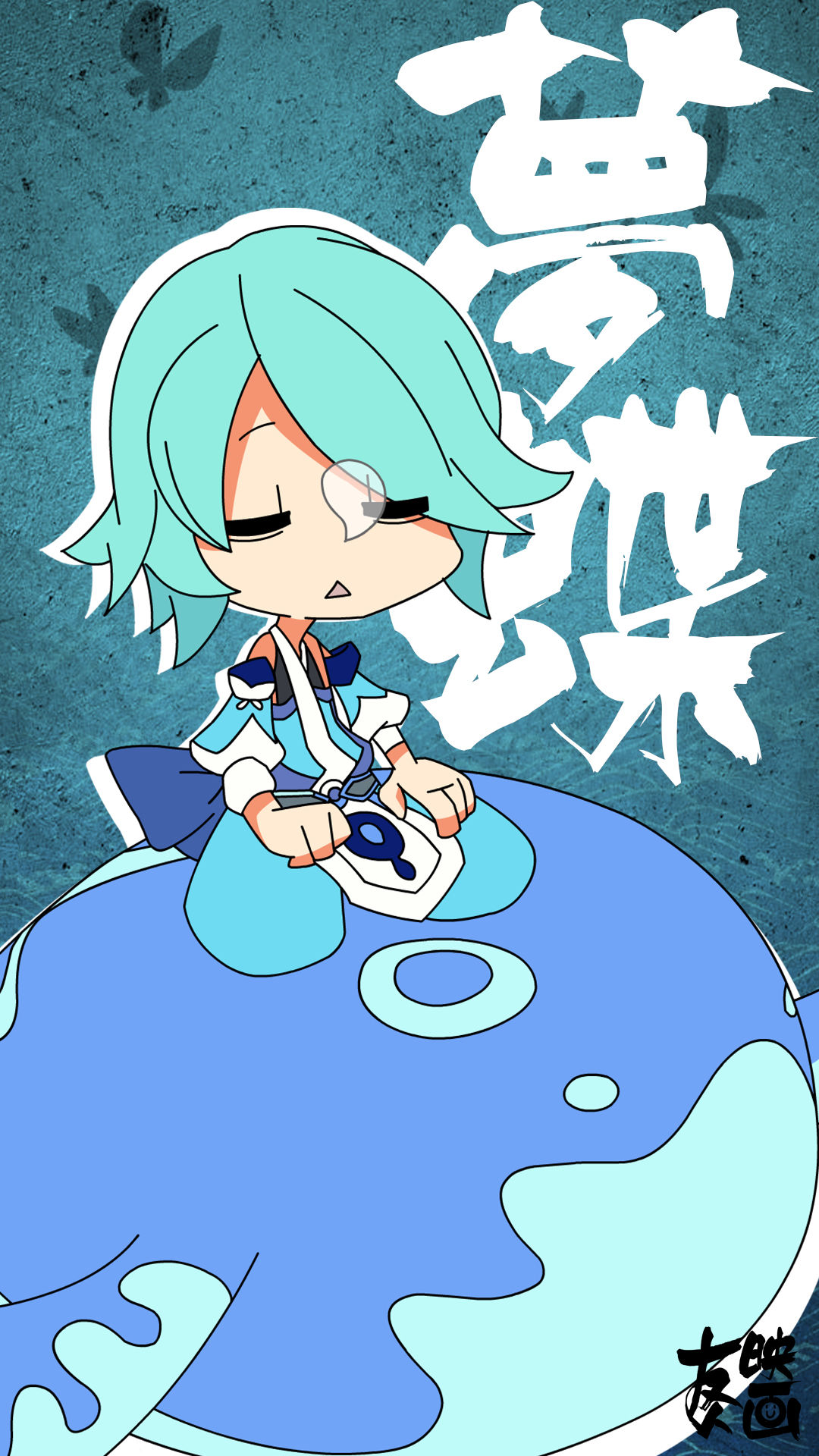 王者别闹|补发手机壁纸,小短腿鲁班御姐花木兰