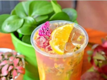 用百香果怎么做水果茶?百香果水果茶的做法、