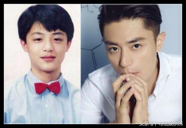 昊然李易峰杨洋胡一天古天乐:小时候长得丑?但