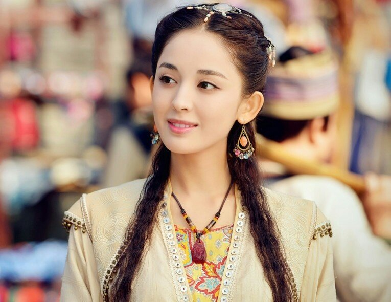 古装女神卷发造型,郑爽100分,杨幂90分,最后一