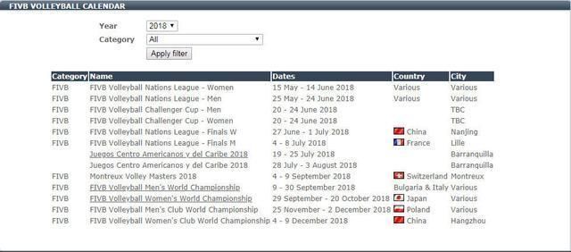 2018浙江杭州女排世俱杯赛程安排出炉!球迷:这