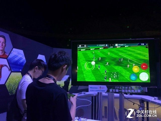 海信成FIFA足球世界手游唯一合作电视品牌