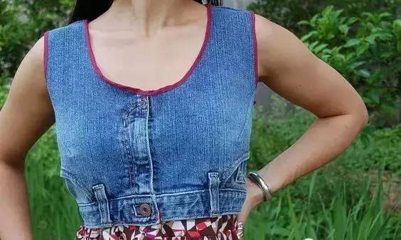 牛仔裤边角料也能利用! 做成裙子短裤,剩下的东西要扔掉吗?
