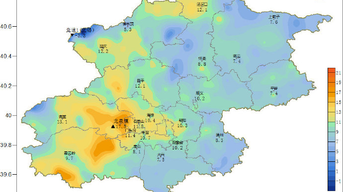 北京大风蓝色和沙尘蓝色预警中 今天白天最高气温23℃ 北京大风蓝色和沙尘蓝色预警中 今天白天最高气温23℃
