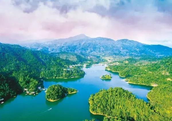 自驾游2天1晚五指山红峡谷漂流+保亭神玉岛