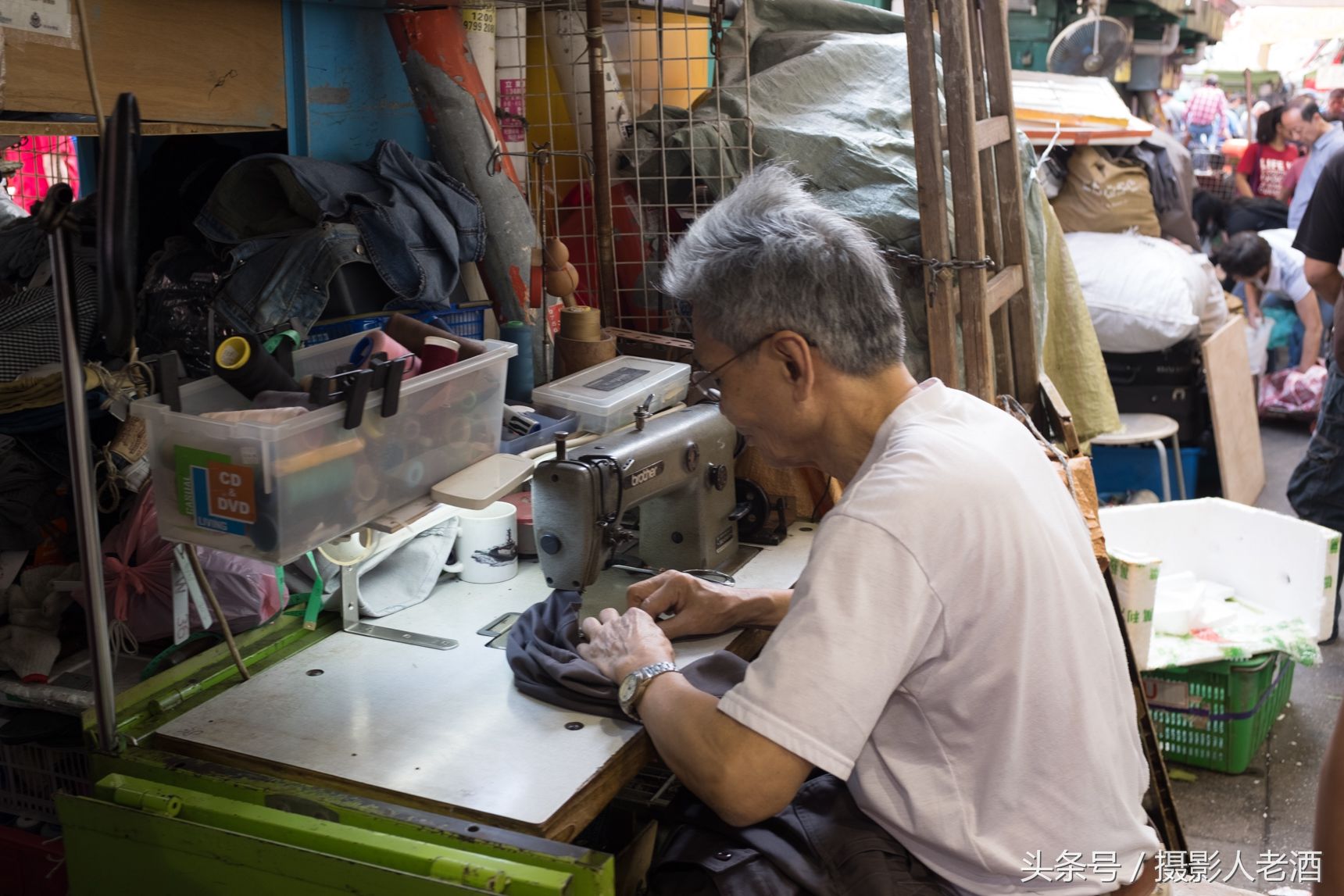 香港深水埗实拍,香港最穷的地方,老年人还过着
